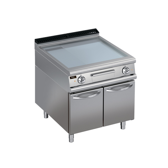 Электрическая жарочная поверхность 700 серии Apach Chef Line LFTE87CLRCS хром