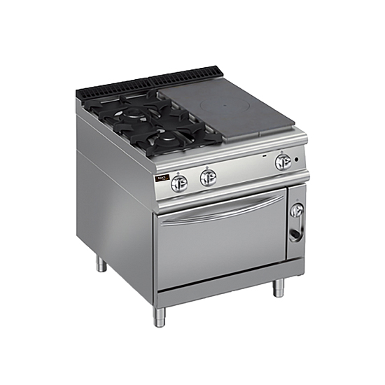 Плита со сплошной поверхностью газовая 900 серии Apach Chef Line LRSTG89R2SXFE